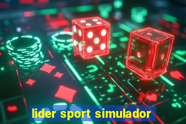 lider sport simulador